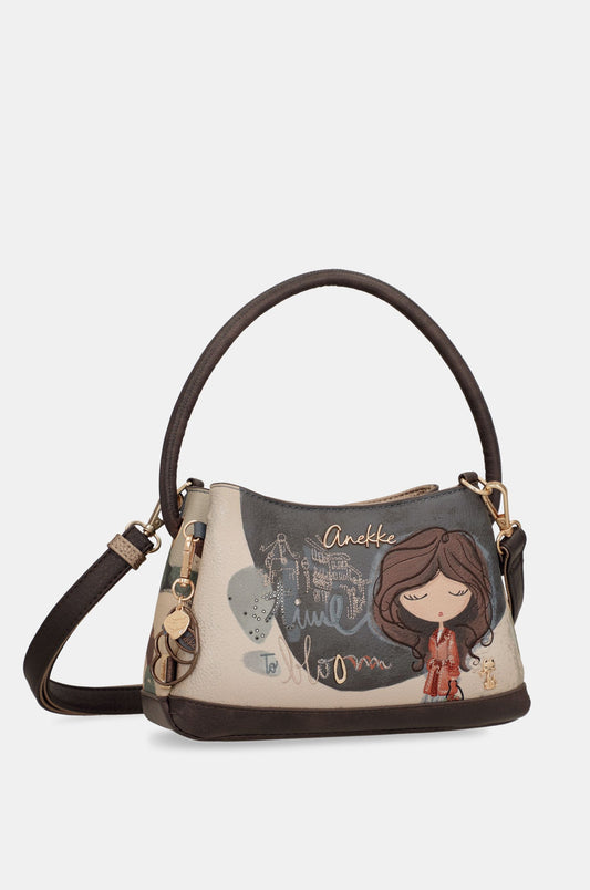 Bolso de hombro con bandolera Tulip