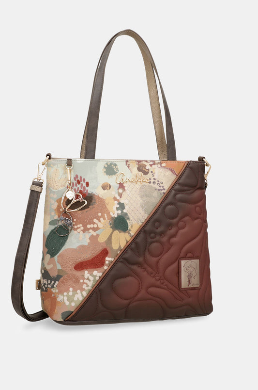 Bolso de hombro cuadrado Blossom
