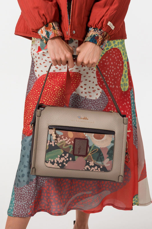 Bolso de hombro y bandolera Blossom