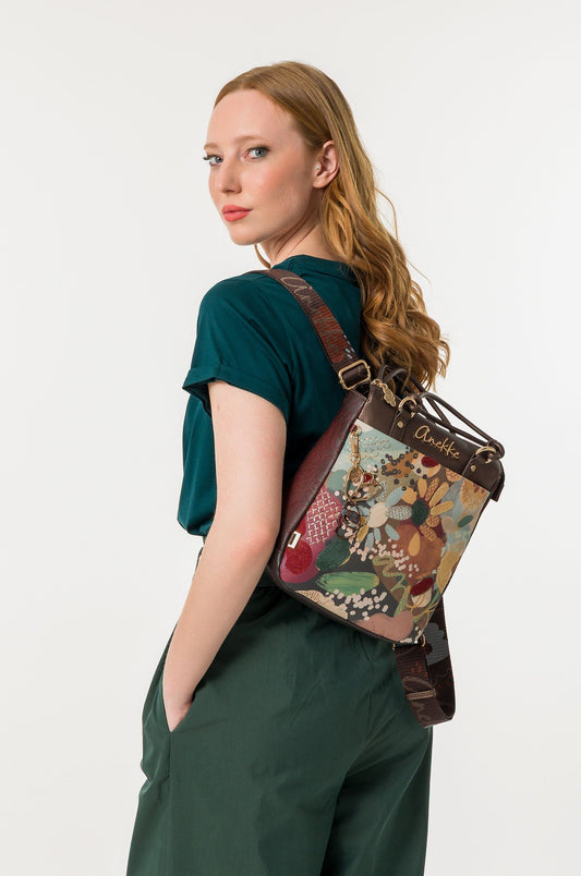 Mochila estampada Blossom