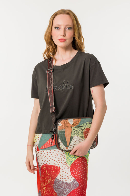 Bandolera estampada Odyssey